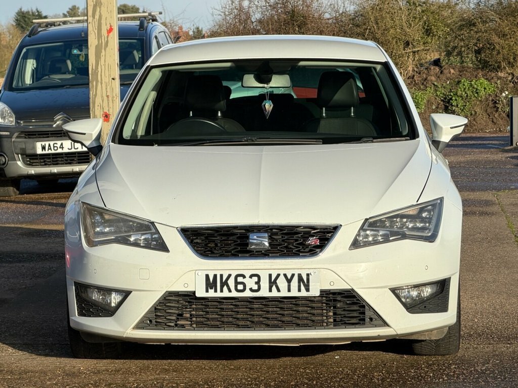 Seat Leon 2L Fr MK63KYN White #2