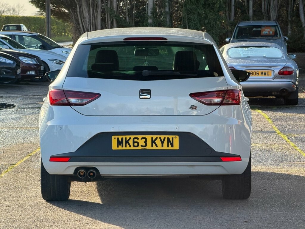 Seat Leon 2L Fr MK63KYN White #5