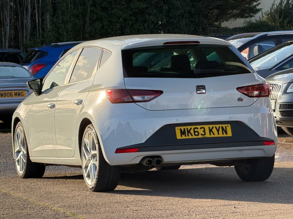 Seat Leon 2L Fr MK63KYN White #4
