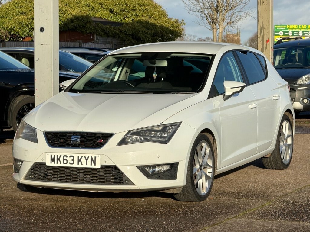 Seat Leon 2L Fr MK63KYN White #3