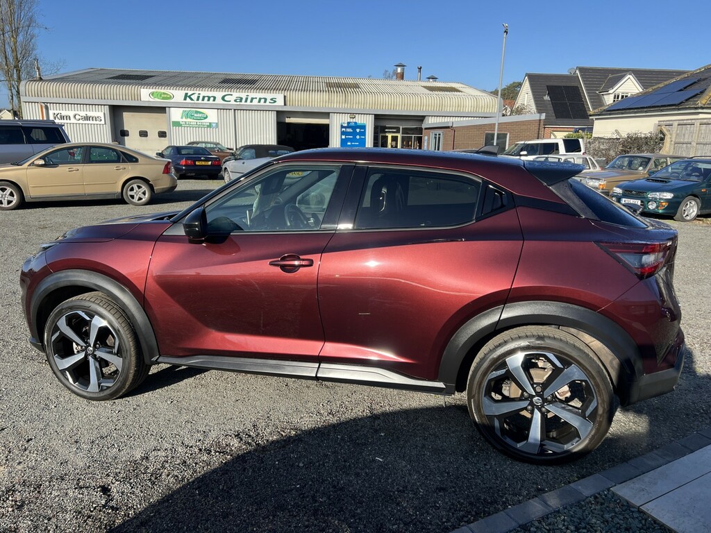 Nissan Juke 1.0 Dig-t Tekna Purple #4