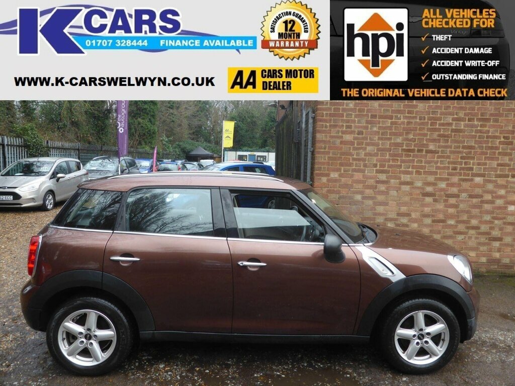 Mini Countryman 1.6 One Euro 6 Ss Brown