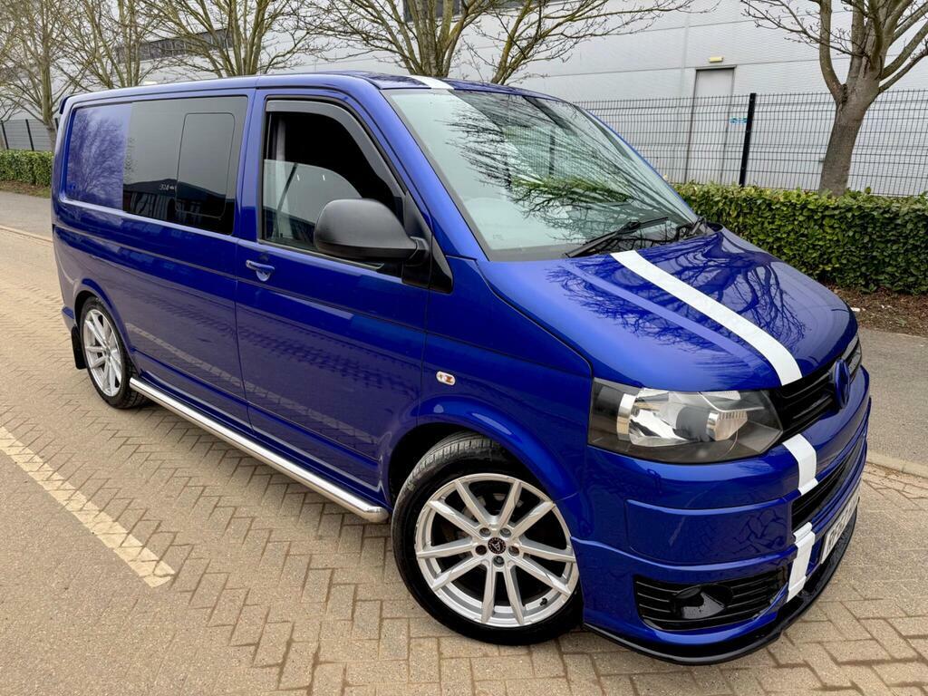 Volkswagen Transporter 2.0 Tdi Bluemotion Tech T30 Trendline Kombi L1 H1 RF62HHR Blue #2