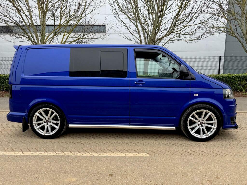 Volkswagen Transporter 2.0 Tdi Bluemotion Tech T30 Trendline Kombi L1 H1 RF62HHR Blue #5