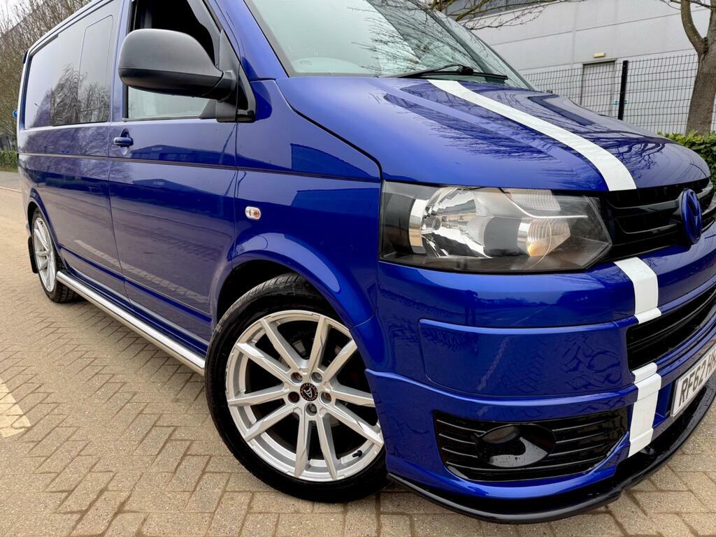 Volkswagen Transporter 2.0 Tdi Bluemotion Tech T30 Trendline Kombi L1 H1 RF62HHR Blue #6