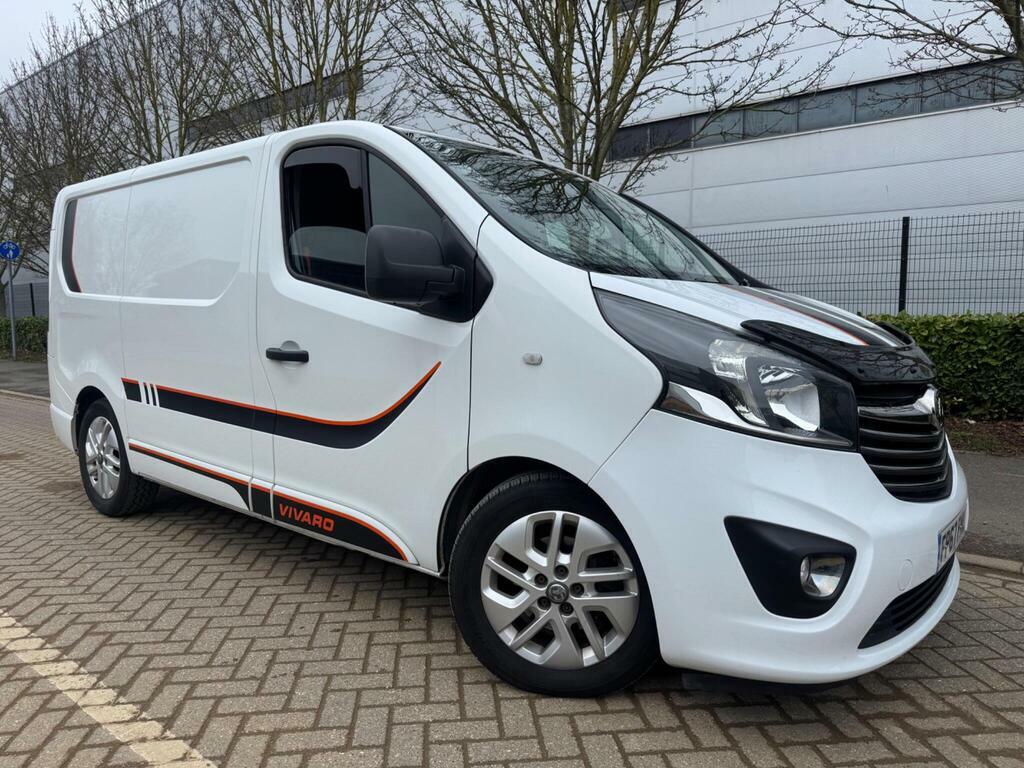 Vauxhall Vivaro 1.6 Cdti 2700 Biturbo Ecotec Sportive L1 H1 Euro 6 White