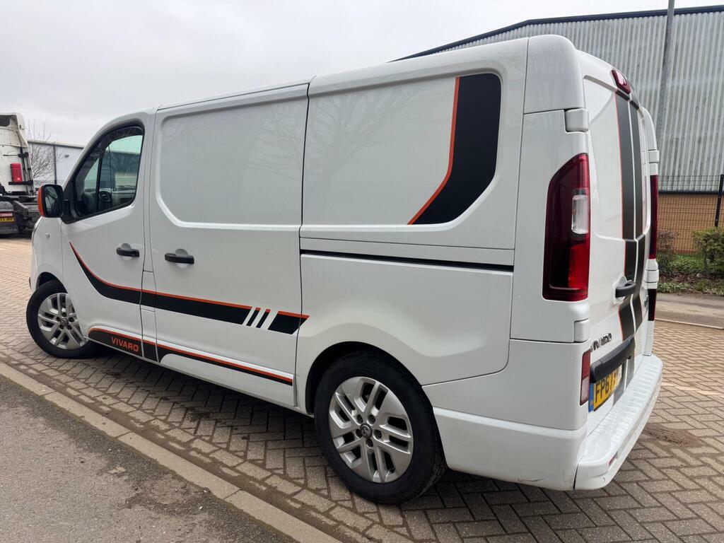 Vauxhall Vivaro 1.6 Cdti 2700 Biturbo Ecotec Sportive L1 H1 Euro 6 FP67PMU White #3