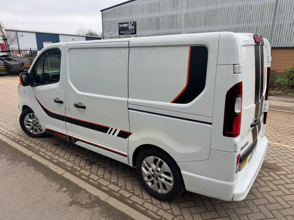 Vauxhall Vivaro 1.6 Cdti 2700 Biturbo Ecotec Sportive L1 H1 Euro 6 FP67PMU White #4