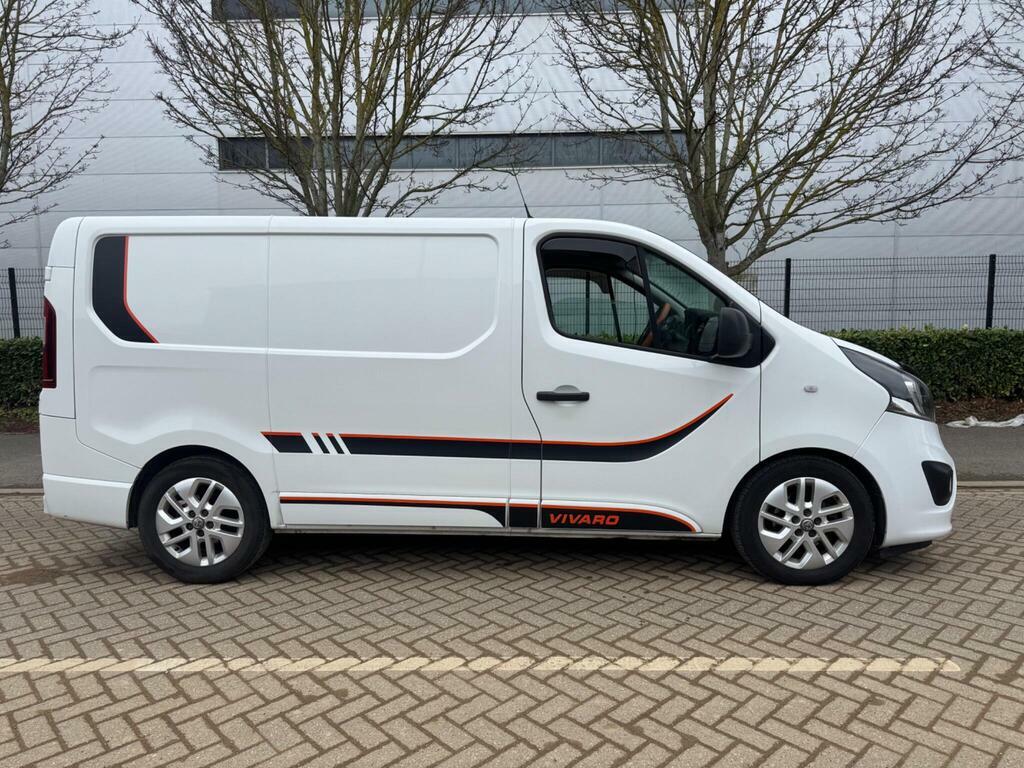 Vauxhall Vivaro 1.6 Cdti 2700 Biturbo Ecotec Sportive L1 H1 Euro 6 FP67PMU White #5