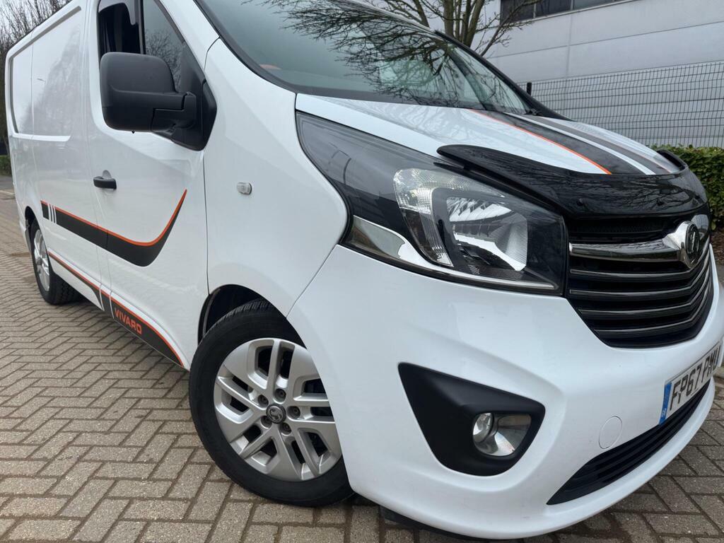 Vauxhall Vivaro 1.6 Cdti 2700 Biturbo Ecotec Sportive L1 H1 Euro 6 FP67PMU White #6