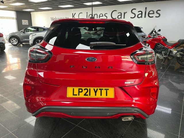 Ford Puma Ecoboost Mhev St-line Suv LP21YTT Red #3