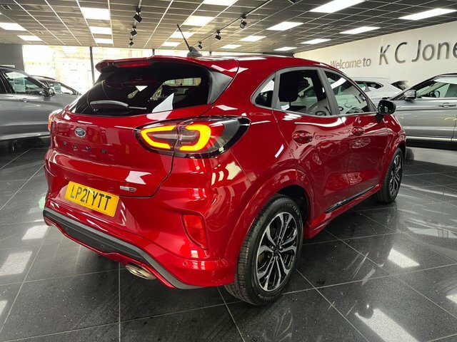 Ford Puma Ecoboost Mhev St-line Suv LP21YTT Red #5