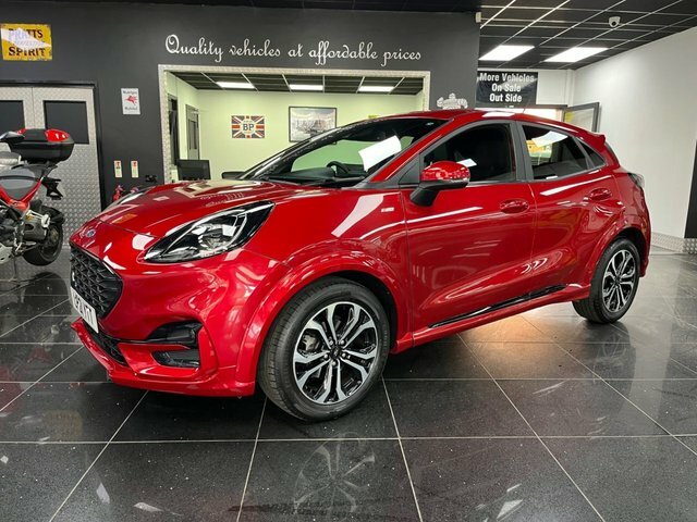 Ford Puma Ecoboost Mhev St-line Suv Red