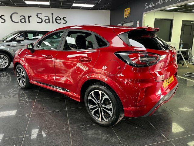 Ford Puma Ecoboost Mhev St-line Suv LP21YTT Red #2