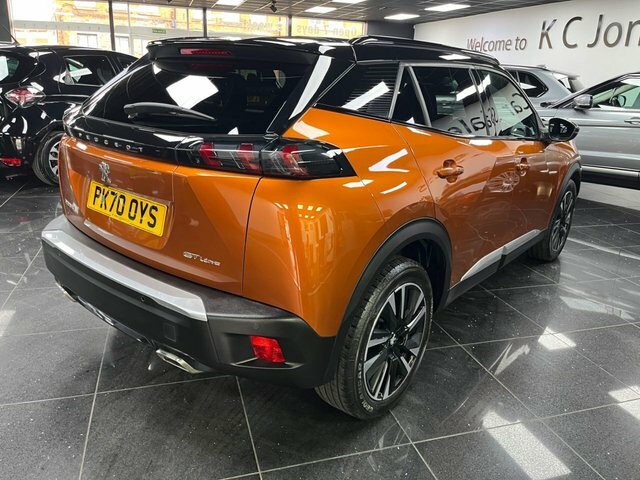 Peugeot 2008 Puretech Gt Line Suv PK70OYS Orange #6