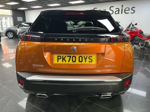 Peugeot 2008 Puretech Gt Line Suv PK70OYS Orange #3