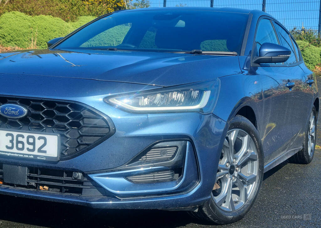 Ford Focus 1.0 Ecoboost Hybrid Mhev St-line XIG3692 Blue #2