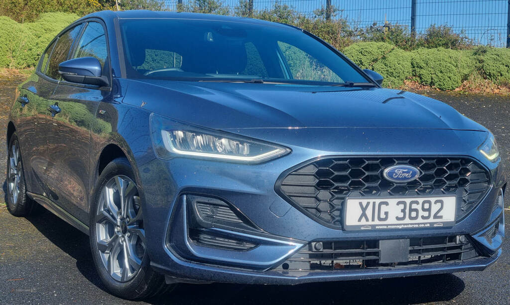 Ford Focus 1.0 Ecoboost Hybrid Mhev St-line XIG3692 Blue #6