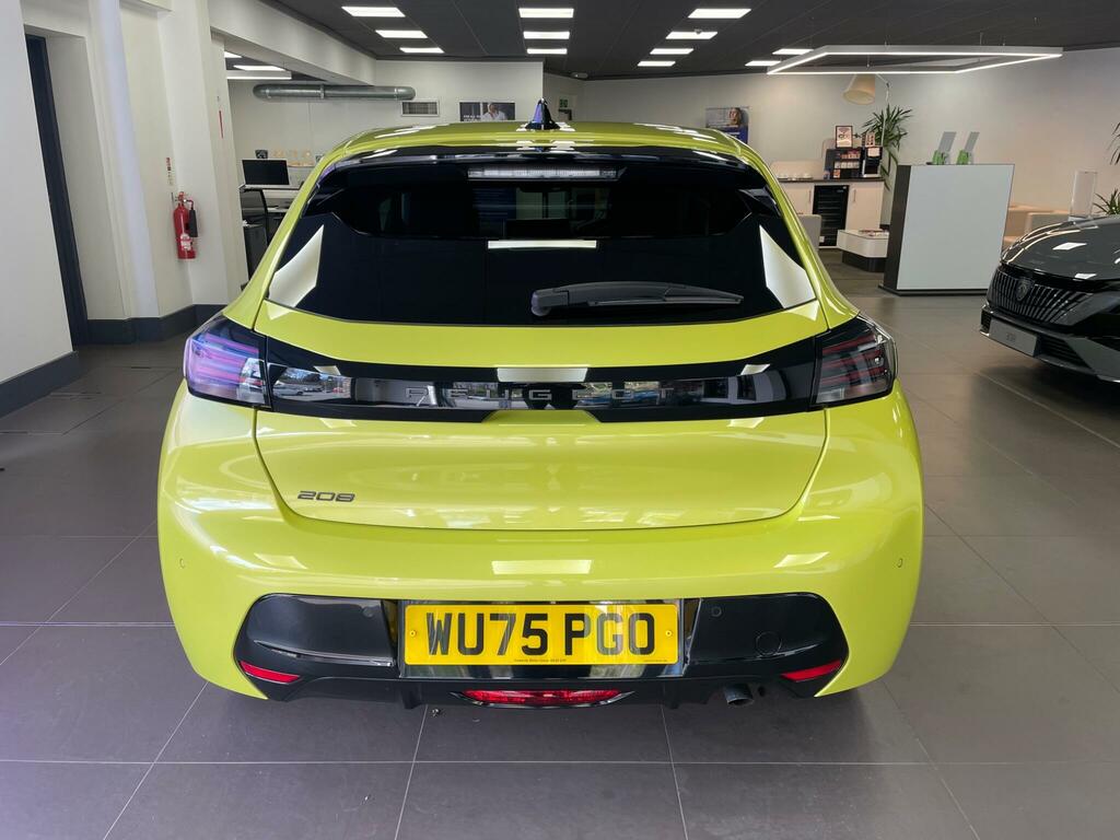 Peugeot 208 1.2 Puretech Allure Euro 6 Ss WU75PGO Yellow #5