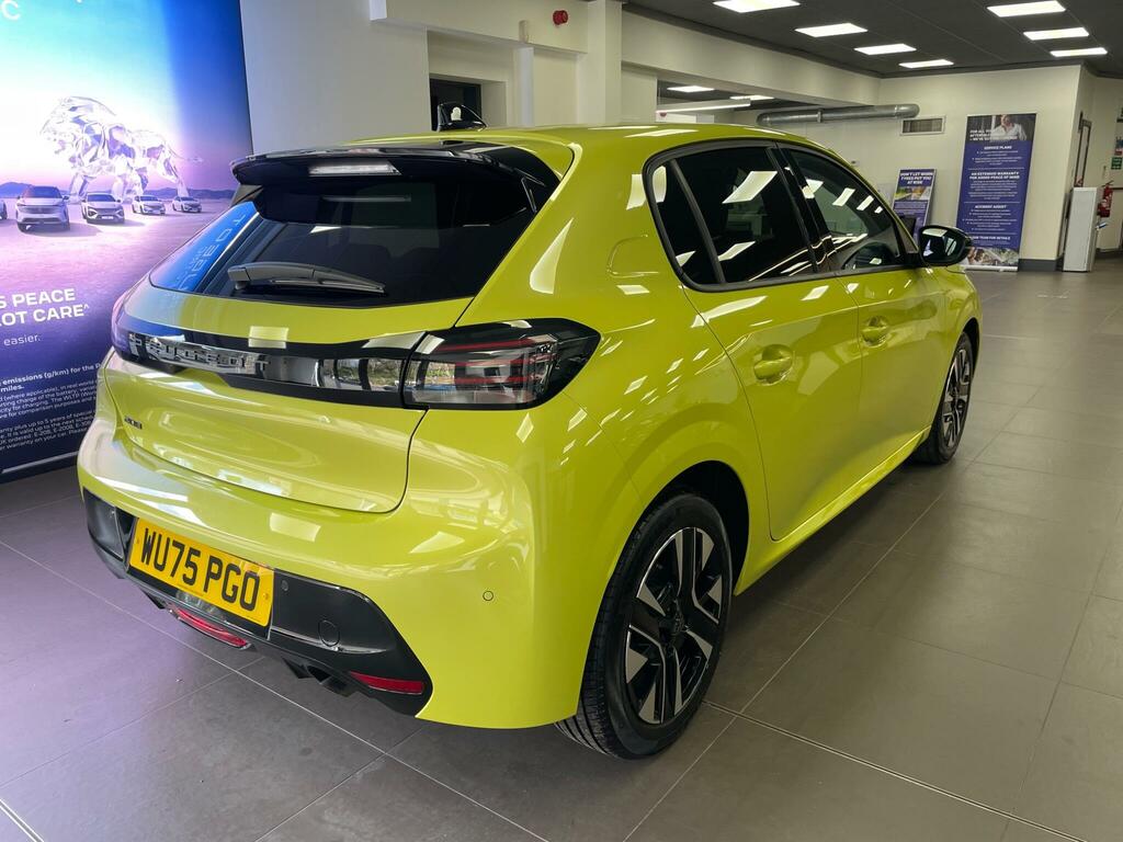 Peugeot 208 1.2 Puretech Allure Euro 6 Ss WU75PGO Yellow #6