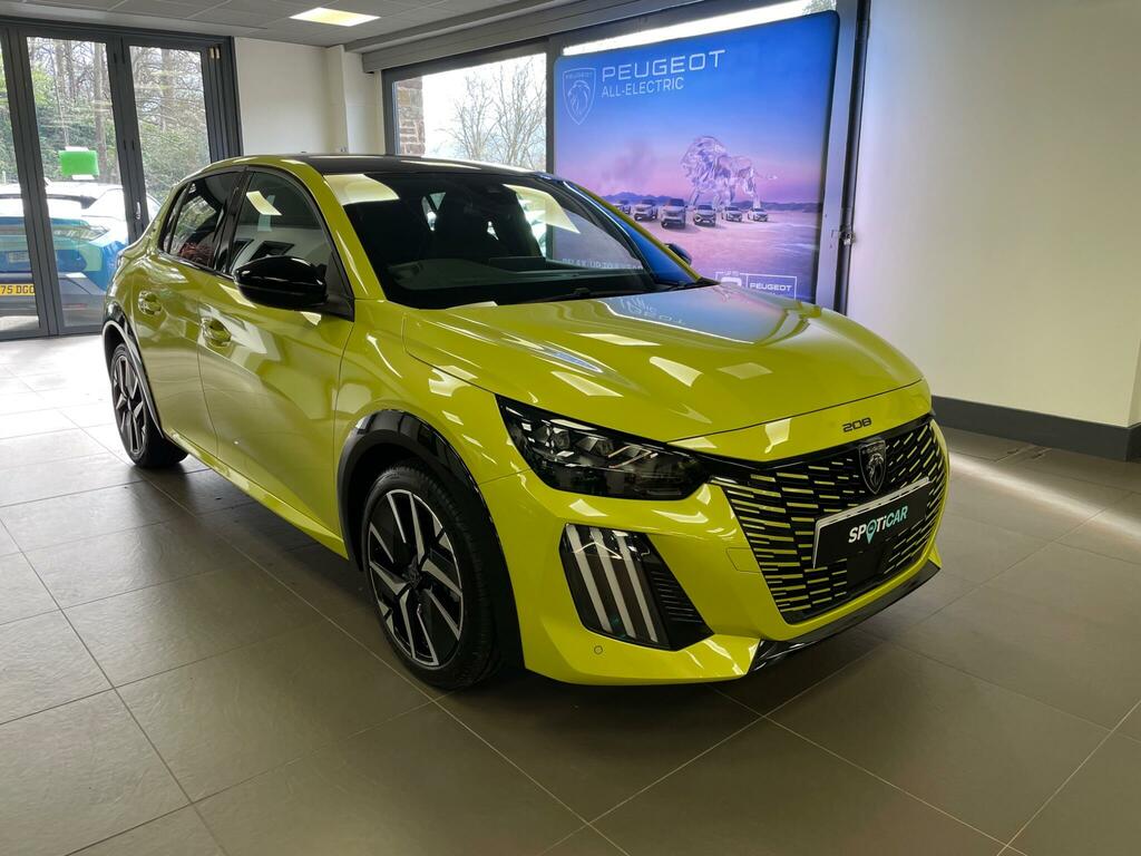 Peugeot 208 1.2 Hybrid Gt Hatchback Hybrid E-dsc6 E Yellow