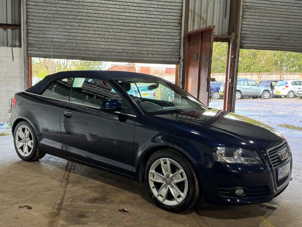 Audi A3 Cabriolet Convertible 2.0 Tdi Sport S Tronic Euro 4 200 Blue #4