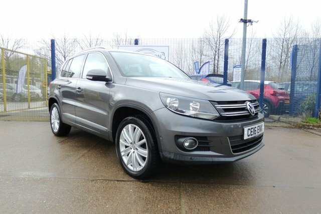 Volkswagen Tiguan 2016 2.0 Tdi Bluemotion Tech Match Edition Suv Grey
