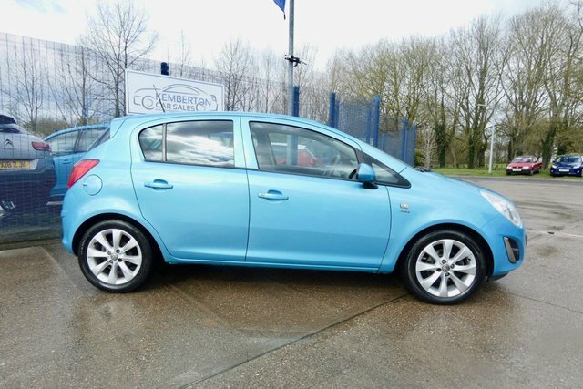 Vauxhall Corsa 2012 1.2 16V Active Hatchback Eu DU12KTN Blue #4