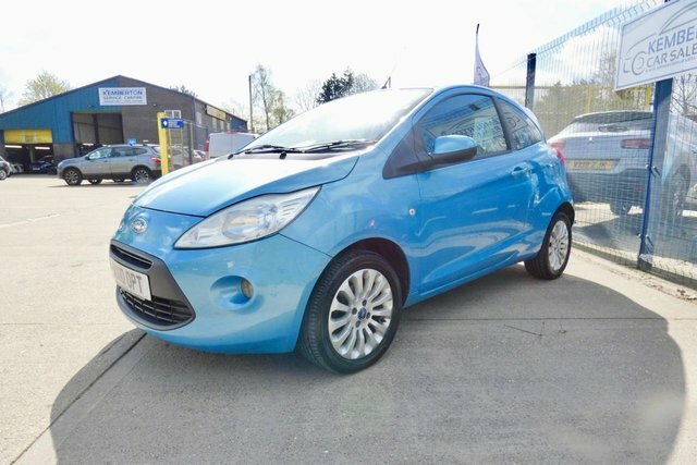 Ford KA 2011 1.2 Zetec Hatchback Euro 4 MX10OPT Blue #3