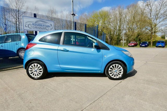 Ford KA 2011 1.2 Zetec Hatchback Euro 4 MX10OPT Blue #4