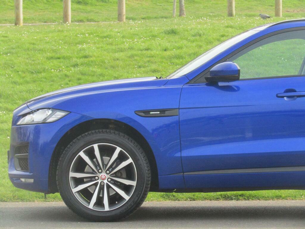 Jaguar F-Pace 2.0 D240 R-sport Awd Euro 6 S S FN67BTO Blue #4