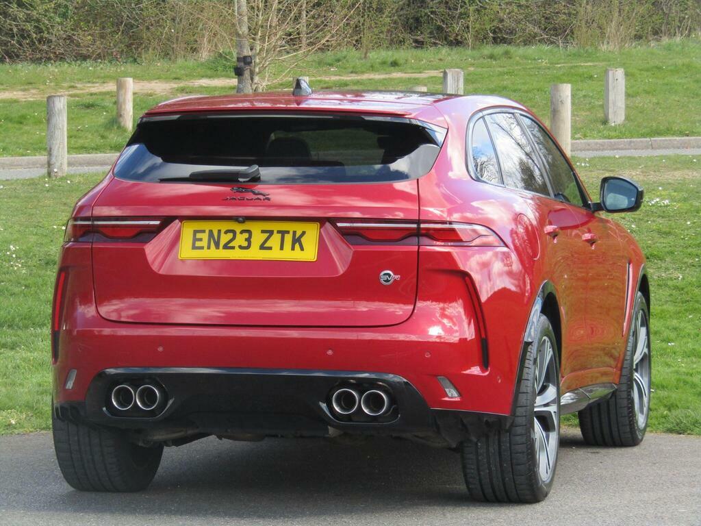 Jaguar F-Pace 5.0 P550 V8 Svr Quickshift Awd Euro 6 S S Red #5