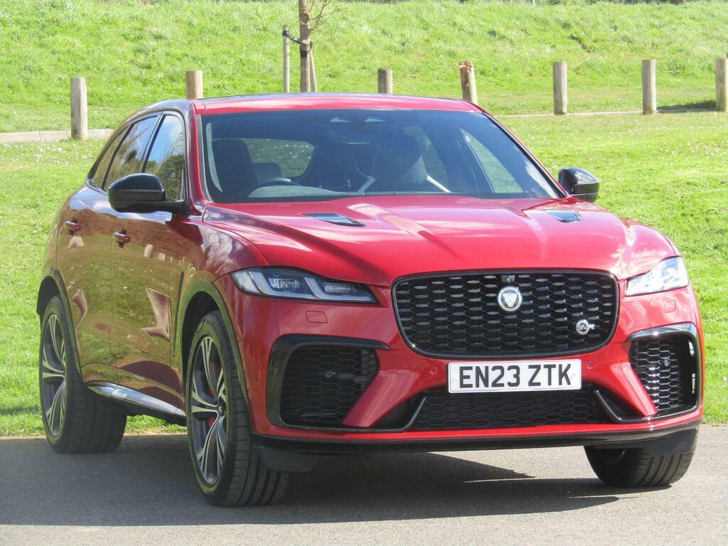 Jaguar F-Pace 5.0 P550 V8 Svr Quickshift Awd Euro 6 S S Red #4