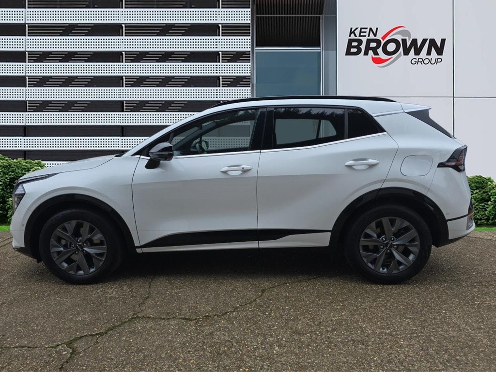 Kia Sportage 1.6 H T Gdi Gt Line S Suv Hybrid LL25ZYJ White #3