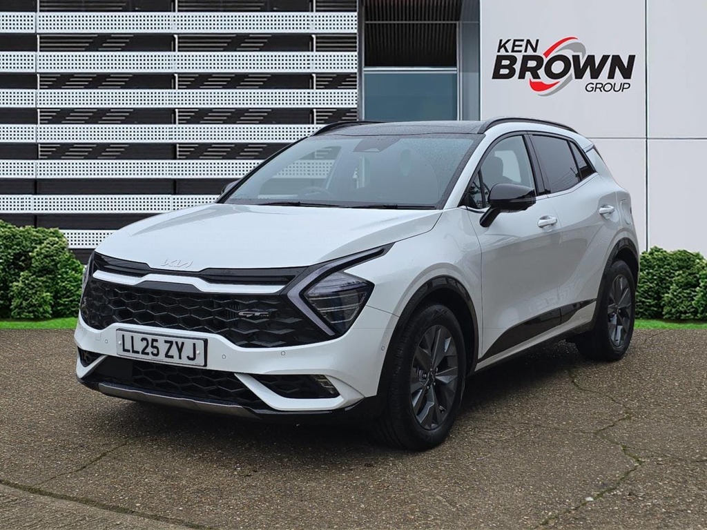 Kia Sportage 1.6 H T Gdi Gt Line S Suv Hybrid LL25ZYJ White #6