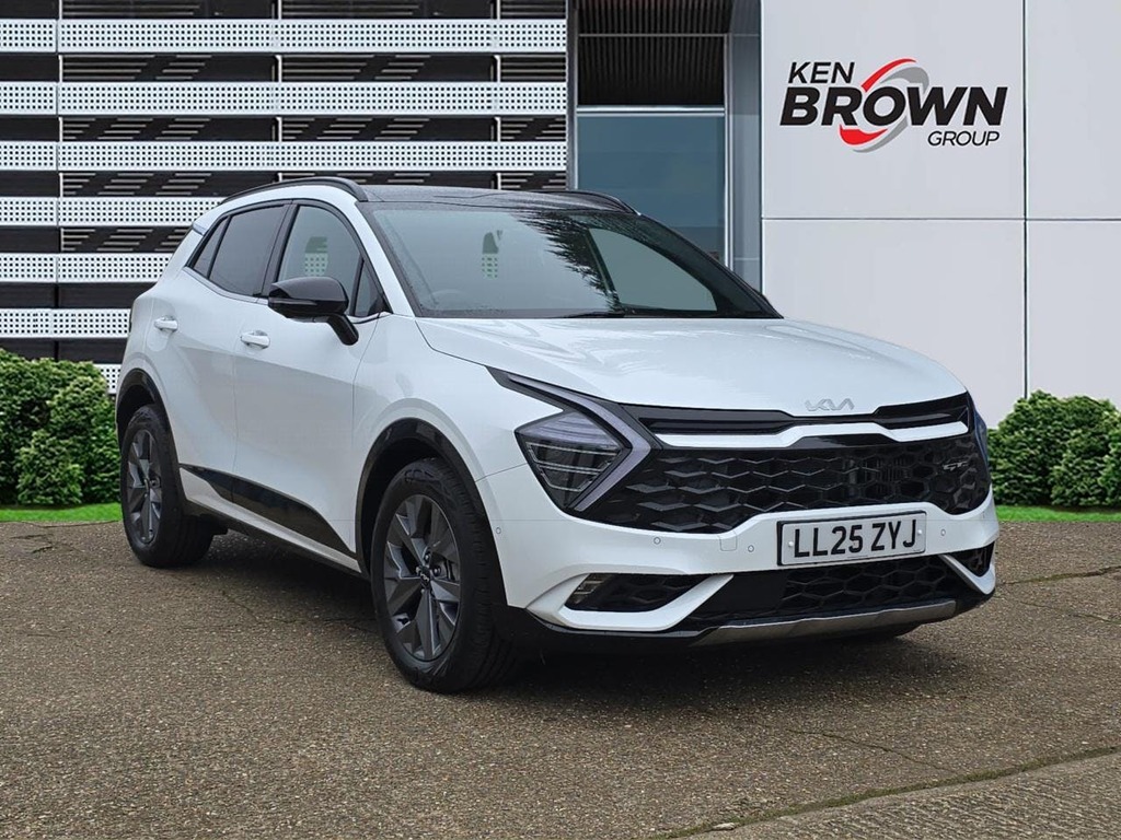 Kia Sportage 1.6 H T Gdi Gt Line S Suv Hybrid White