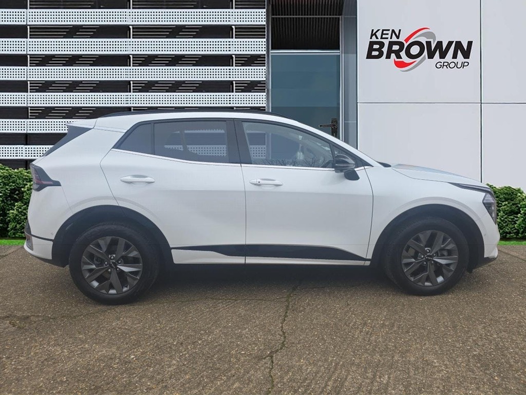 Kia Sportage 1.6 H T Gdi Gt Line S Suv Hybrid LL25ZYJ White #5