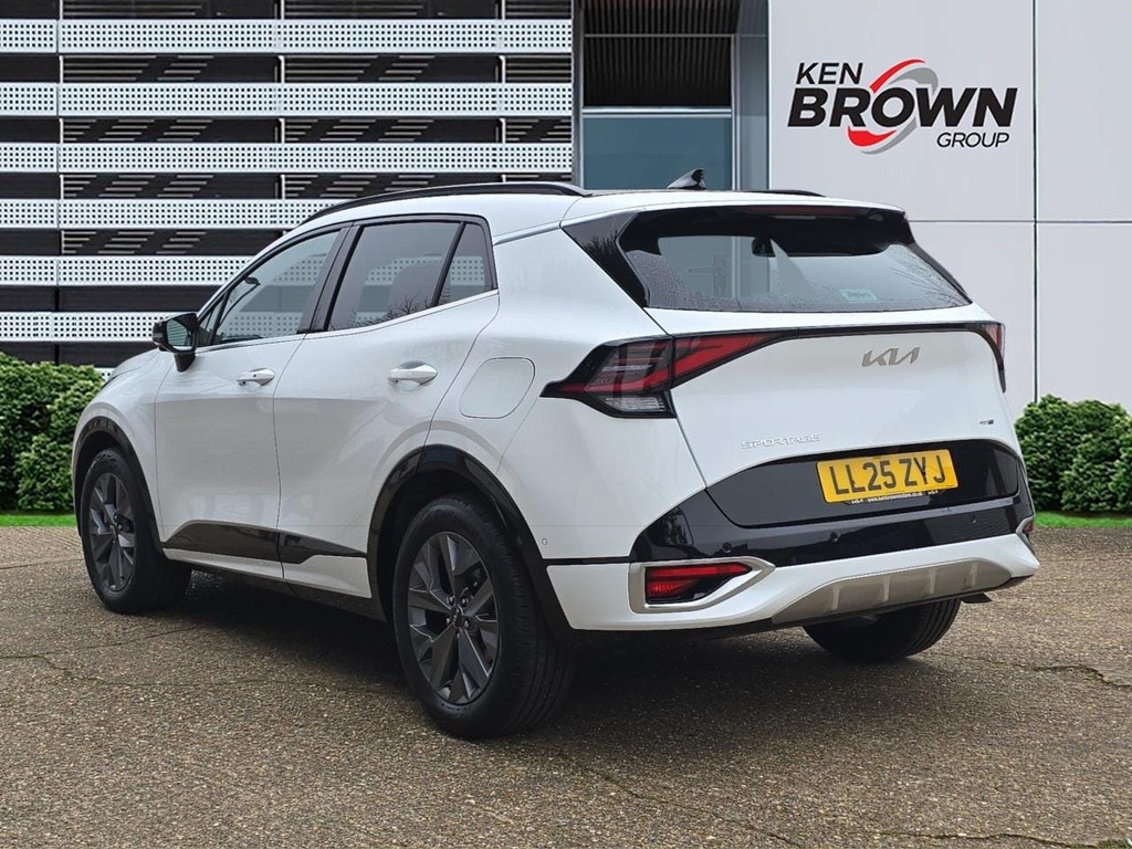 Kia Sportage 1.6 H T Gdi Gt Line S Suv Hybrid LL25ZYJ White #2