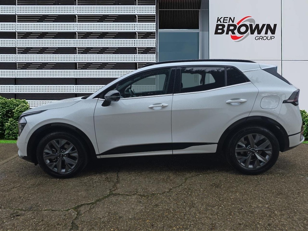 Kia Sportage 1.6 H T Gdi Gt Line S Suv Hybrid LL25ZYU White #3