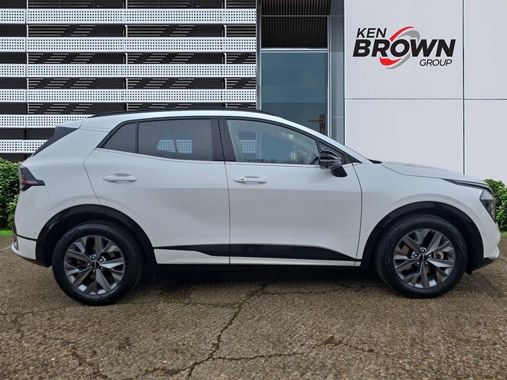Kia Sportage 1.6 H T Gdi Gt Line S Suv Hybrid LL25ZYU White #5