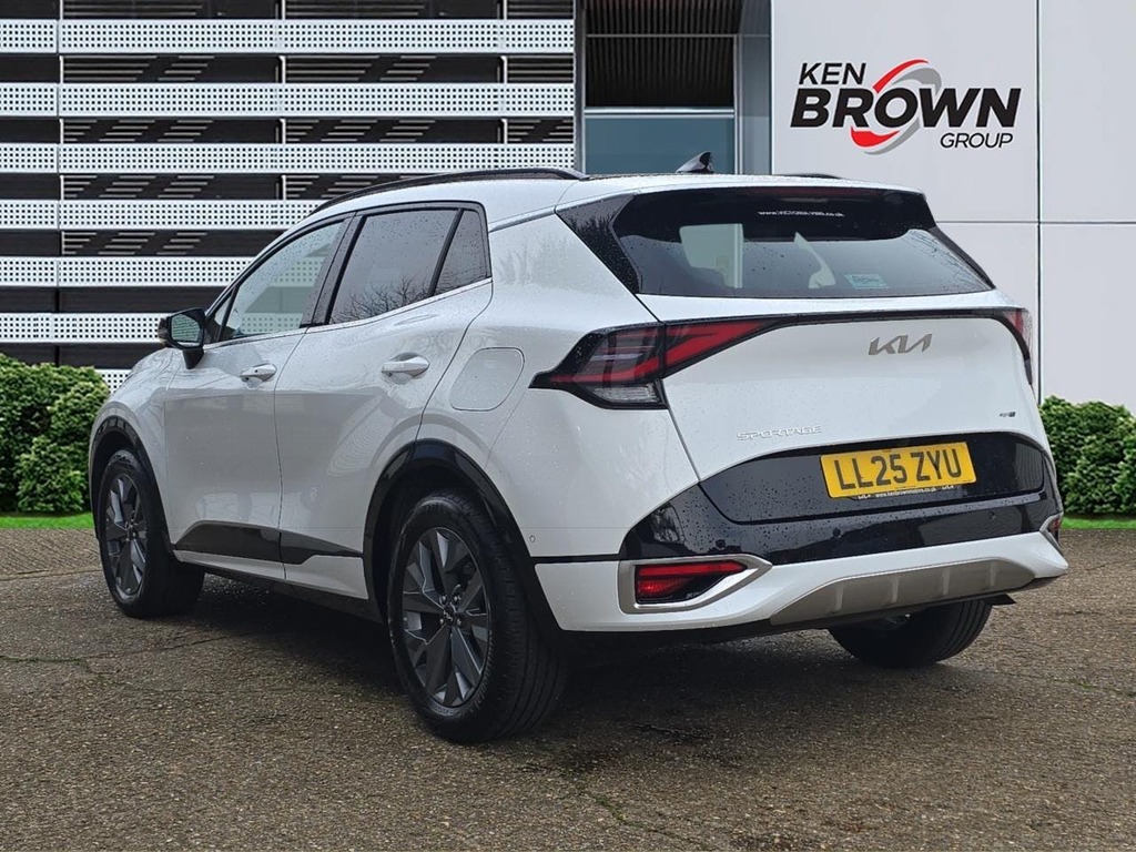 Kia Sportage 1.6 H T Gdi Gt Line S Suv Hybrid LL25ZYU White #2