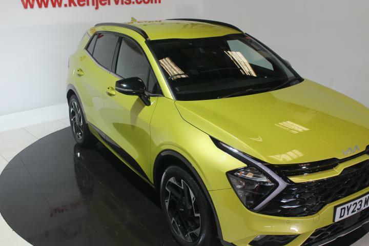 Kia Sportage 1.6 T-gdi Mhev Gt-line Suv Hybrid Dct E Yellow