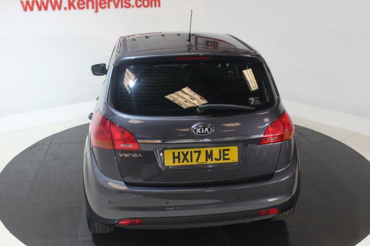 Kia Venga 1.6 3 Mpv Euro 6 123 Bhp HX17MJE Silver #5