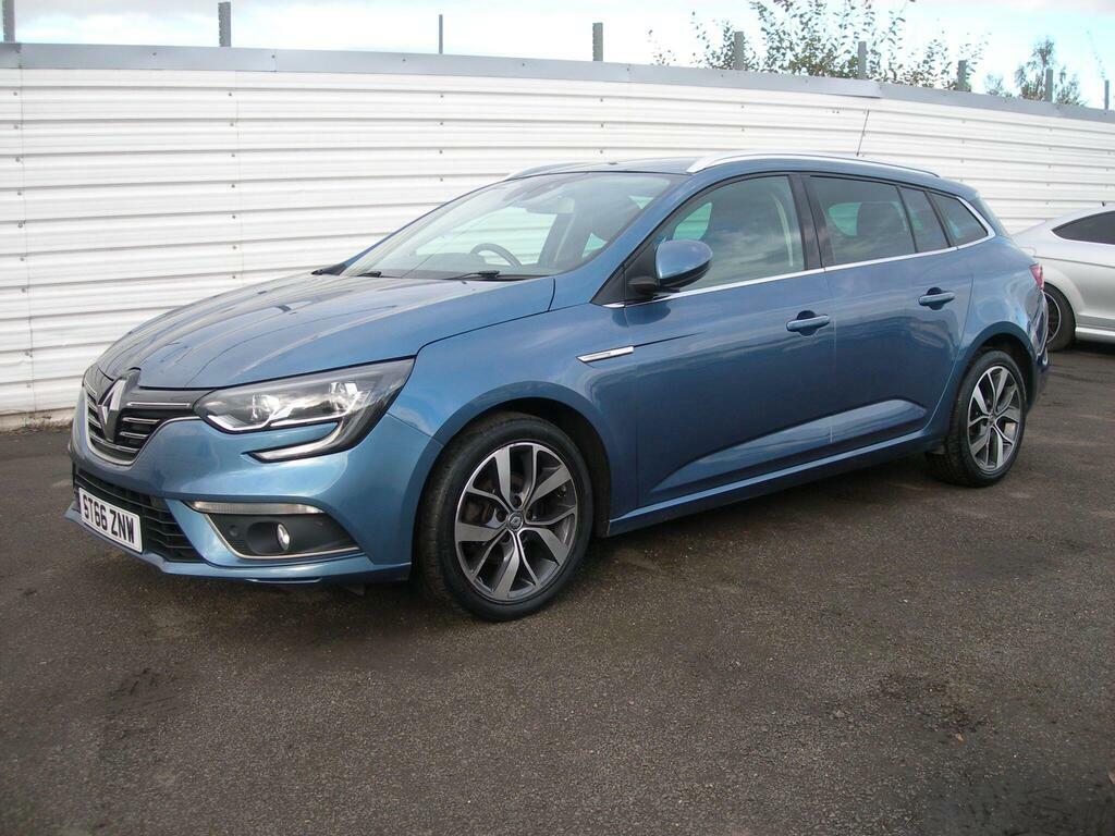 Renault Megane 1.5 Dci Dynamique S Nav Sport Tourer Euro 6 S S ST66ZNW Blue #4