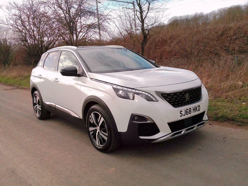Peugeot 3008 1.5 Bluehdi Gt Line Euro 6 S S SJ68HKD White #3