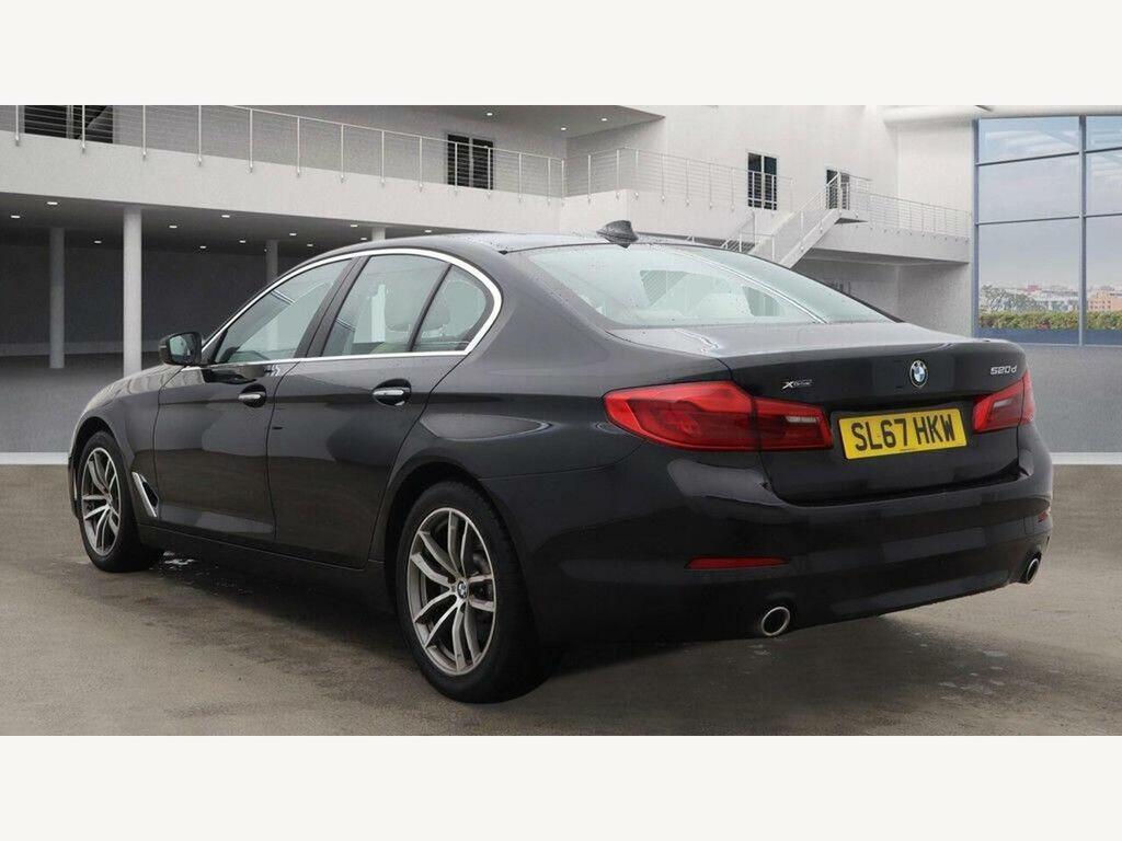 BMW 5 Series 2.0 520D Se Xdrive Euro 6 Ss 4Dr, Black #2