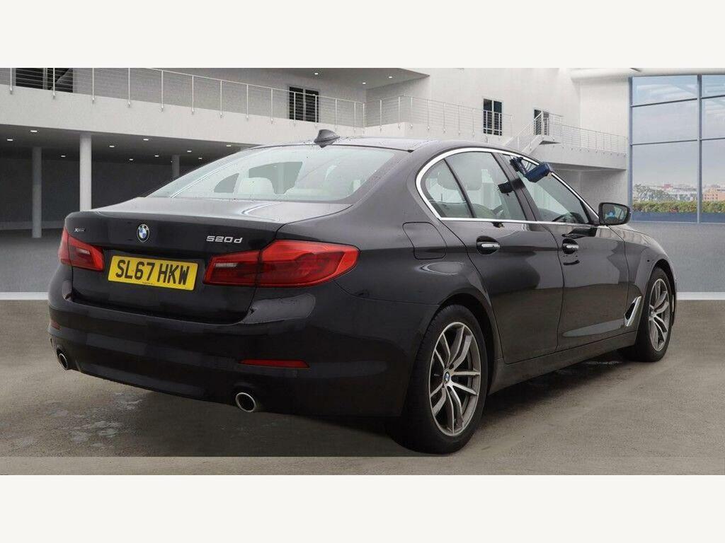 BMW 5 Series 2.0 520D Se Xdrive Euro 6 Ss 4Dr, Black #5