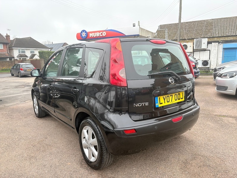 Nissan Note Se Black #5