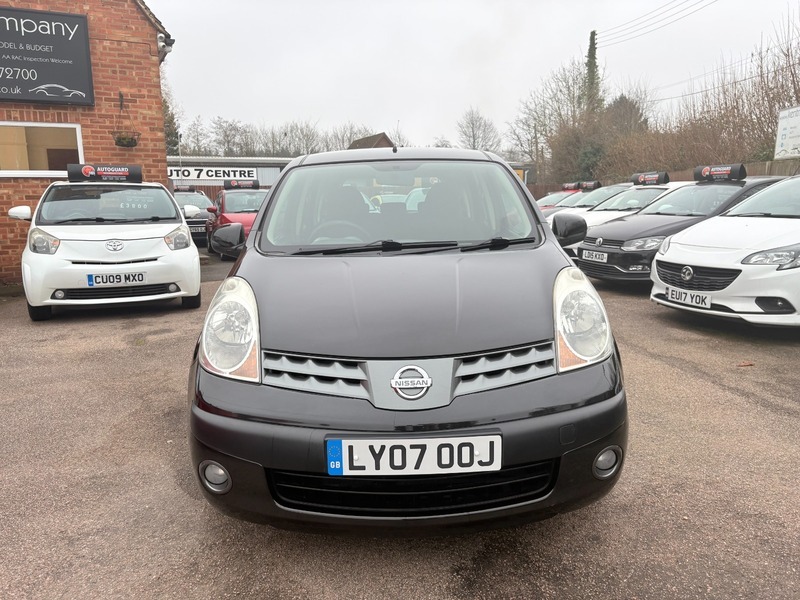 Nissan Note Se Black #3