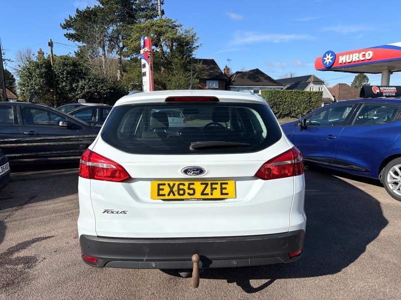 Ford Focus Titanium Tdci EX65ZFE White #4